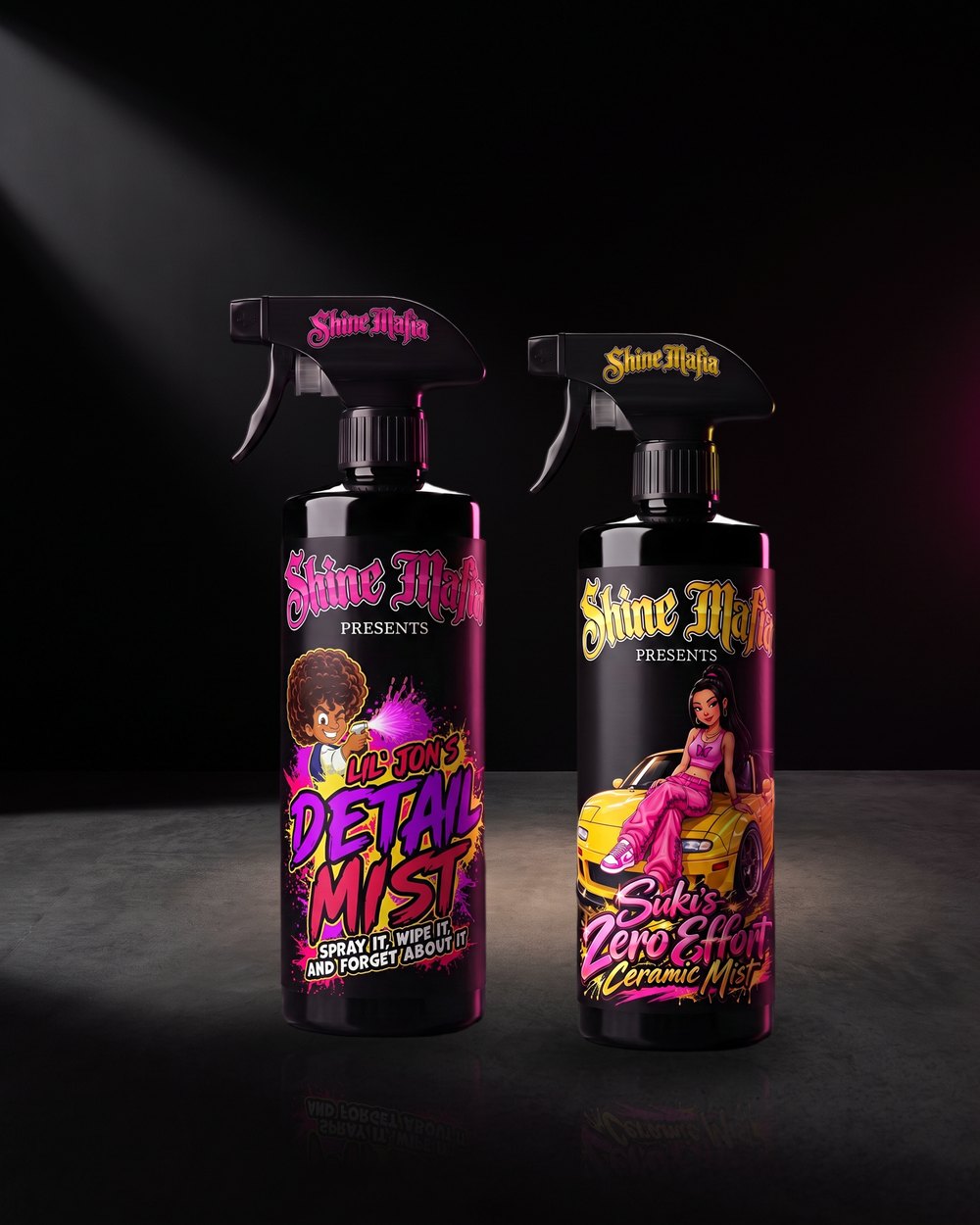 Lil' Jon's Detail Mist and Suki's Zero Effort Ceramic Mist
