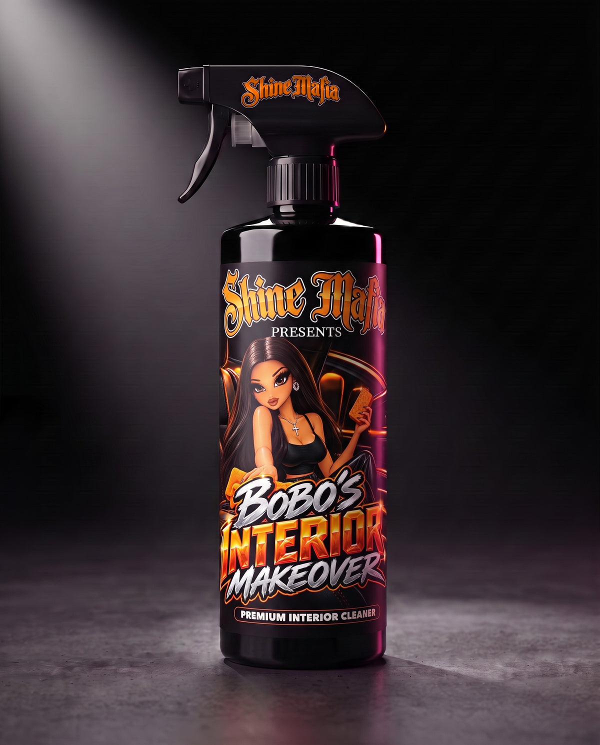 Bobo's Interior Makeover in the black bottle