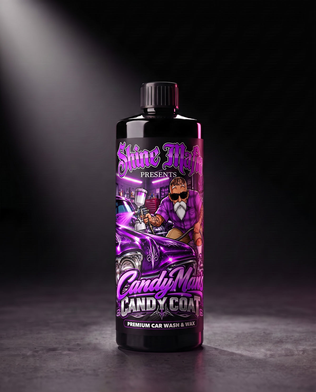 CandyMan's Candy Coat in the black bottle