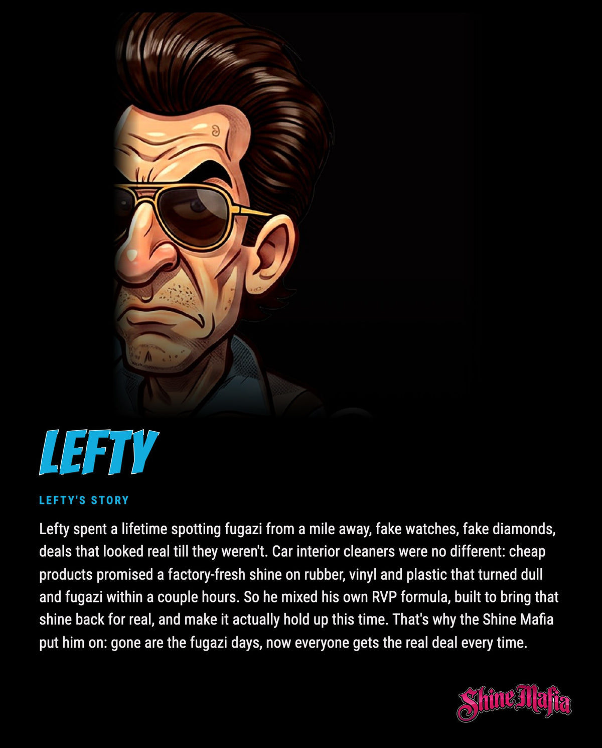Lefty's story: Lefty spent a lifetime spotting fugazi from a mile away, fake watches, fake diamonds, deals that looked real till they weren't.
