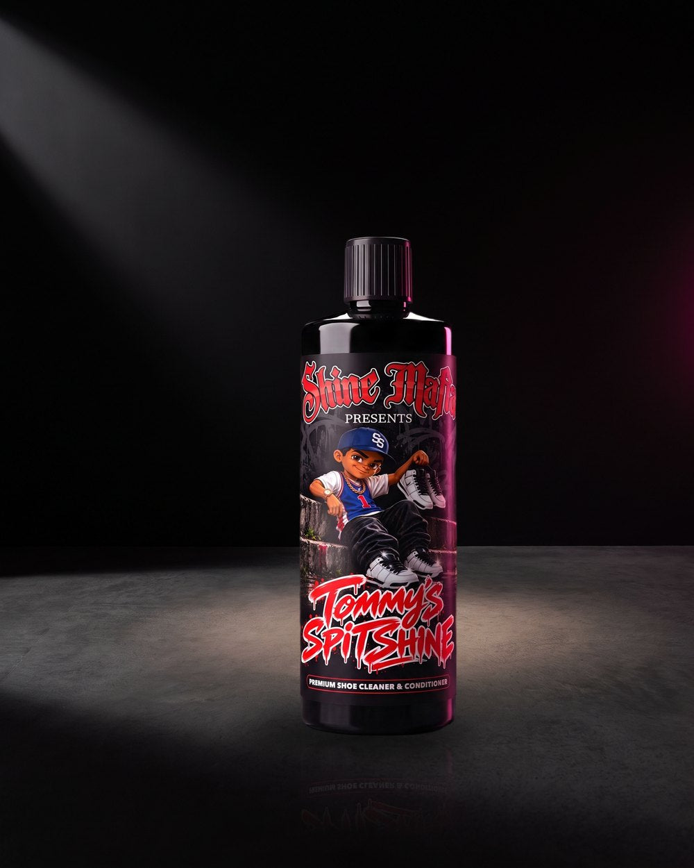 Tommy's Spit Shine shoe cleaner